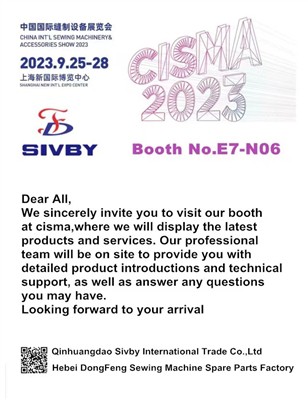 Vítejte v našem stánku E{0}}N06 na veletrhu CISMA ve dnech 25. až 28. září